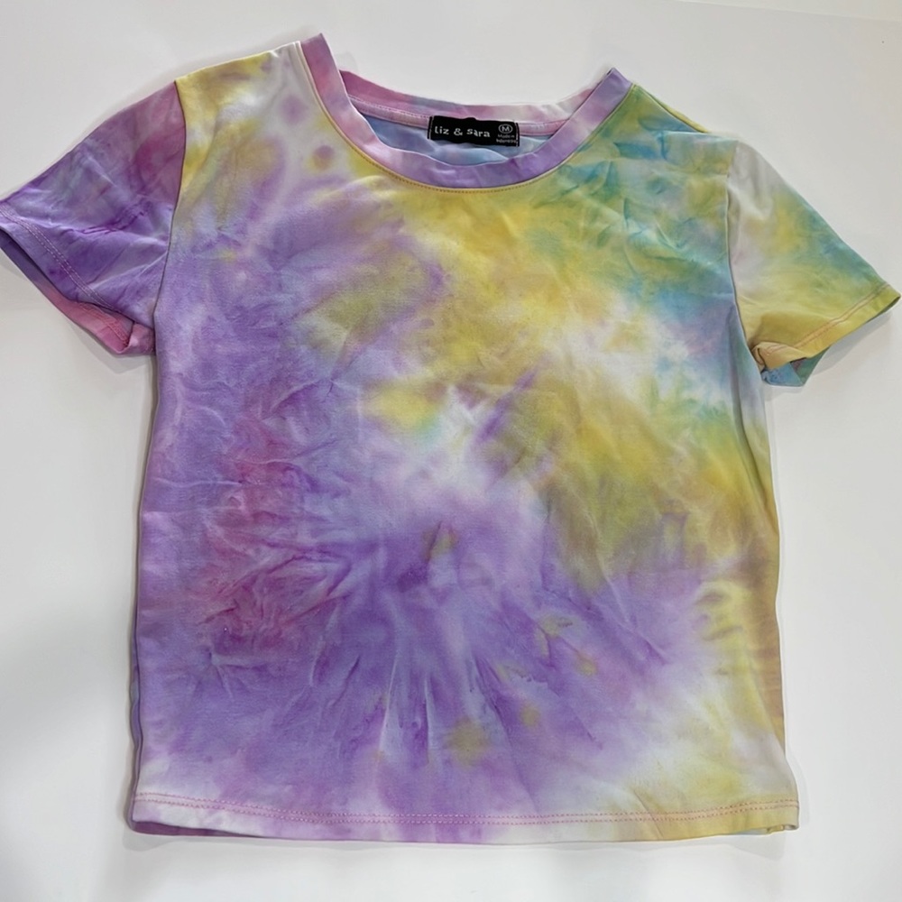 Tie dye crop top